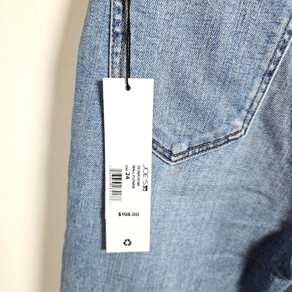 Joe's Jeans 'The Charlie' High Rise Skinny  Flawless Ripped Knee $198 - Picture 9 of 14